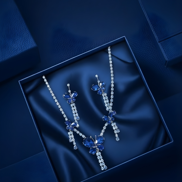 Papllion Blue Pendent